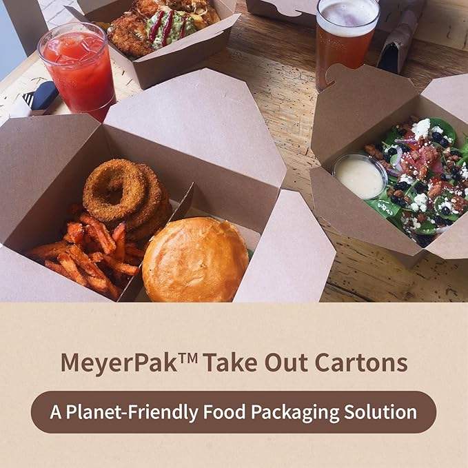 Clamshell and Vent Clamshell Containers, Recyclable Cardboard Boxes Catering Disposable Packaging Boxes Burger Box
