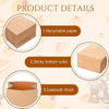 Christmas Wedding Brown Paper Lunch Bag Gift Food Store Candy Biscuit Sandwich Popcorn Bread Custom Bread Bags