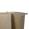 Printed Wire sealed Kraft Paper Bread Bag Brown White Coated Baking Toast Bag with clear Window CUSTOM Bread Bags