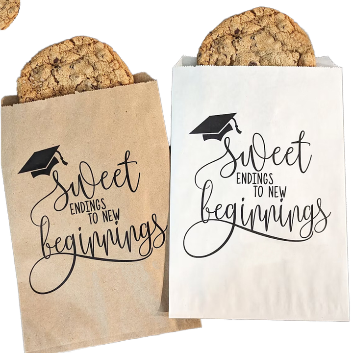 Tradition Eco-Friendly Bakery Bags Biodegradable Bread Sacks with European Style Illustrations Packaging Paper Custom Bread Bags