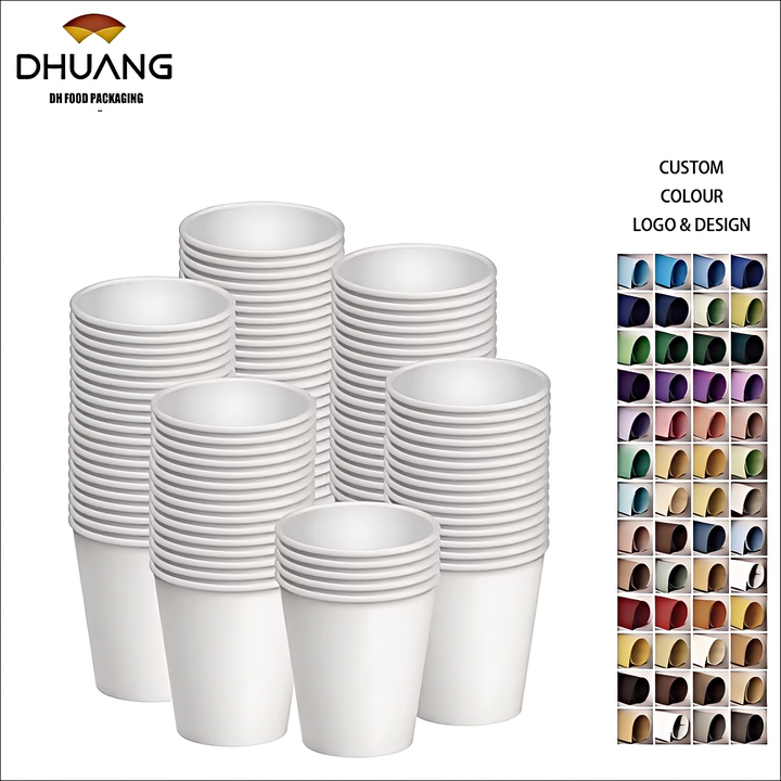 Disposable Paper Cups Hot and Cold Drink Cups for Coffee Water Juice Parties Picnics Trips and Events Coffee Cup
