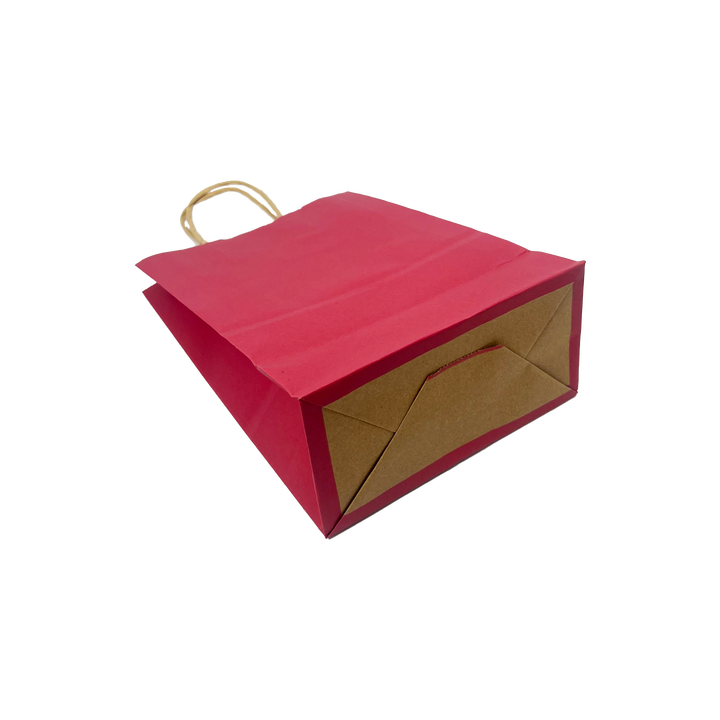 Customized Printed Kraft Paper Bags for Simple Packaging of Candies Color Scheme Gift Bags for Retail Sale Shopping Bag