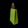 Customized Printed LOGO Cowhide Paper Bags - Simple Candy Color Scheme Gift Bags for Retail Sale Shopping Bag