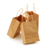 Brown Paper Bag with Handle Loose Packaging Custom Gift Bag Loose Packaging, Brown Kraft Paper Retail Shopping