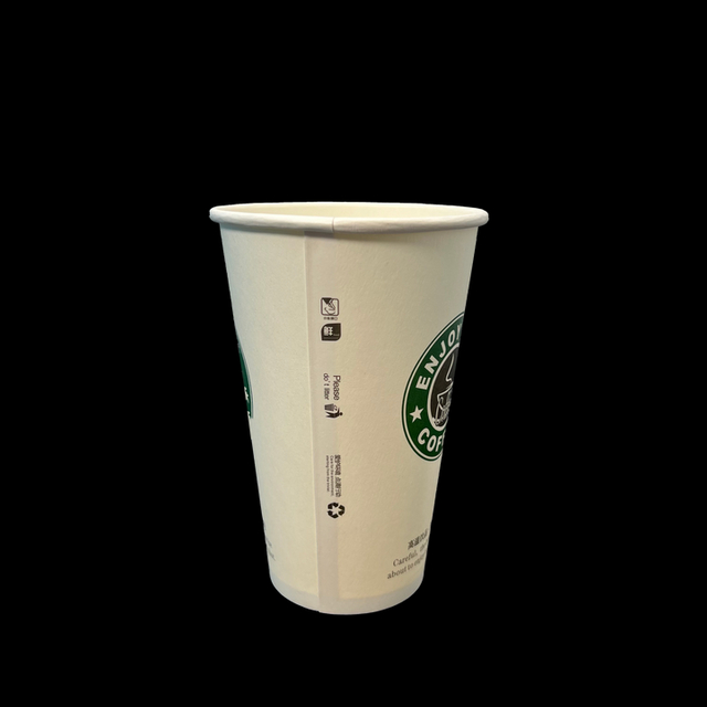 Wholesale Disposable Paper Cups Customized Logos Single-layer or Double-layer Hot and Cold Drinks Paper Cup