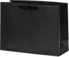 Custom Large Shopping Tote Gift Bags Handles Black Kraft for Small Business Boutiques Custom Retail Merchandise Bulk Recycled