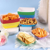 Paper Food Tray Disposable Food Boat Colored Hot Dog Tray Party Picnic Nacho Cheese Sauce Food Trays