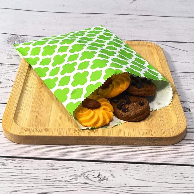 Flat Paper Treatment Bag Black Greaseproof Baking Cookie Paper Bag Candy Chocolate Pastry Oil-proof Paper Bag