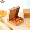 50 Packs Kraft White Mini Pizza Box for Cookies Party Gift Cookies Custom Pizza Boxs