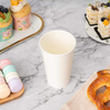 Disposable Paper Cups with Lids Leak-proof Cups Suitable for Carrying Hot or Cold Drinks Universal Coffee Cup