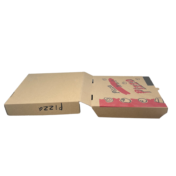 Designed with Cardboard Packaging Food Grade Custom of Various Sizes Suitable for Restaurant Custom Pizza Boxes