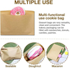 Sandwich Candy Paper Bag Brown Paper Packaging for Snacks and Cookies for Sandwiches and Candies Oil-proof Paper Bag