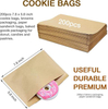 Sandwich Candy Paper Bag Brown Paper Packaging for Snacks and Cookies for Sandwiches and Candies Oil-proof Paper Bag