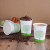 Biodegradable 8oz Disposable Paper Coffee Cups with PLA Lining, Eco-friendly Hot Drink Cups for Parties, Picnics, and Travel