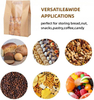 With Window Kraft Paper Bag Grease-resistant Bread Bag Cookies Doughnuts Custom Bread Bags