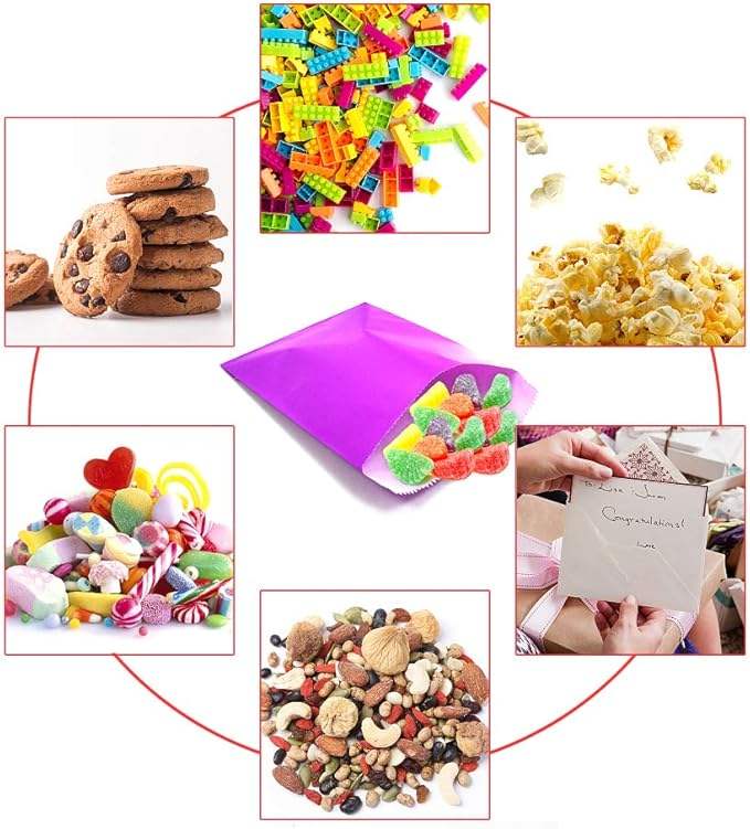 Customized Size Kraft Paper Packaging Bags Suitable for Packaging Bread Hamburgers and Biscuits Oil-proof Paper Bag