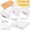 Bulk Reusable Large Square Cardboard Pizza Container Matte Finish Embossed Takeout Restaurant Pizza Custom Pizza Boxs