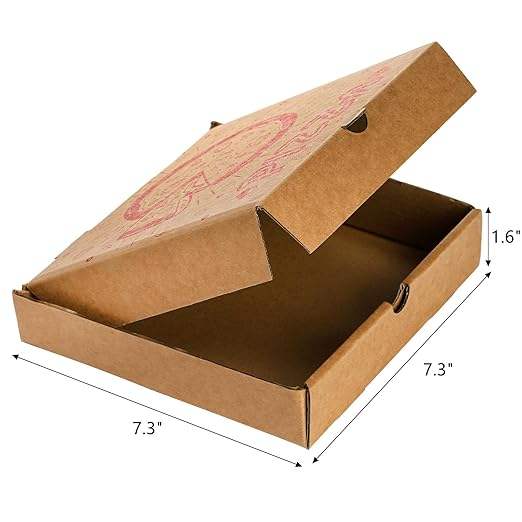 Pizza Box Cardboard Food Delivery Box Food Packaging for Cookies Cake Party Custom Pizza Boxs