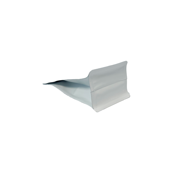 Coffee Bag with Eight-sided Sealing in Stock with Aluminum Coating and sealed Side Zipper for Coffee Beans Packaging Coffee Bags