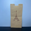 Bread Bag with clear Front Window Suitable for Homemade Bread French Bread Sandwiches Oil-proof Paper Bag