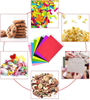 Custom Size Kraft Paper Treat Bags for Candy Buffet for Wrapping Cookies Bread Hamburgers Chemicals Oil-proof Paper Bag