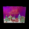 Custom Printed Laser-coated Aluminum Foil-coated Non-woven Fabric Gift Bags for Wholesale in Christmas Styles Shopping Bag