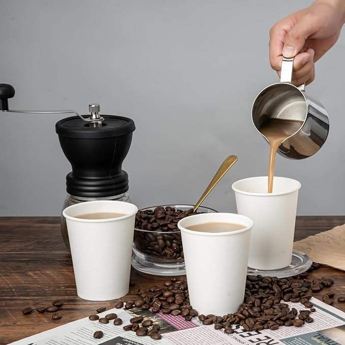 Paper Disposable Coffee Cups for Hot and Cold Drinks Coffee Shops Offices and Restaurants Coffee Cup
