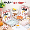 Cash Gift Box Birthday Gift Box Pizza Fun Wedding Gift (cash Not Included) Custom Pizza Boxs