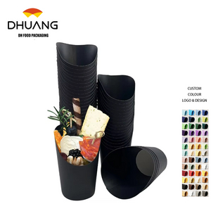 French Fries Tray Paper Deli Cup Takeout Party Disposable Food Cone Waffle Paper Popcorn Tray Food Cone Paper French Fries Cup