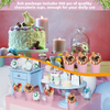 Disposable Paper-made Potato Chip Pick-up Cup Birthday Party Waffle and Corn Chip Cup Cooked Food Box French Fries Cup