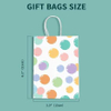 Gift Bag Paper Bag with Handle Party Birthday Wedding Small Paper Shopping Custom Paper Bag (Colorful Bubbles)