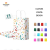 Gift Bag Paper Birthday Party Paper Shopping Color Retail Returnable Graduation Gift Custom Paper Bag