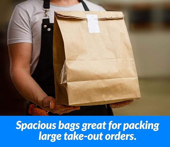 Disposable Kraft Paper Bag for Bread Toast Storage Oil-Resistant Takeout Food Packaging with Square Bottom Logo Custom Bread Bag