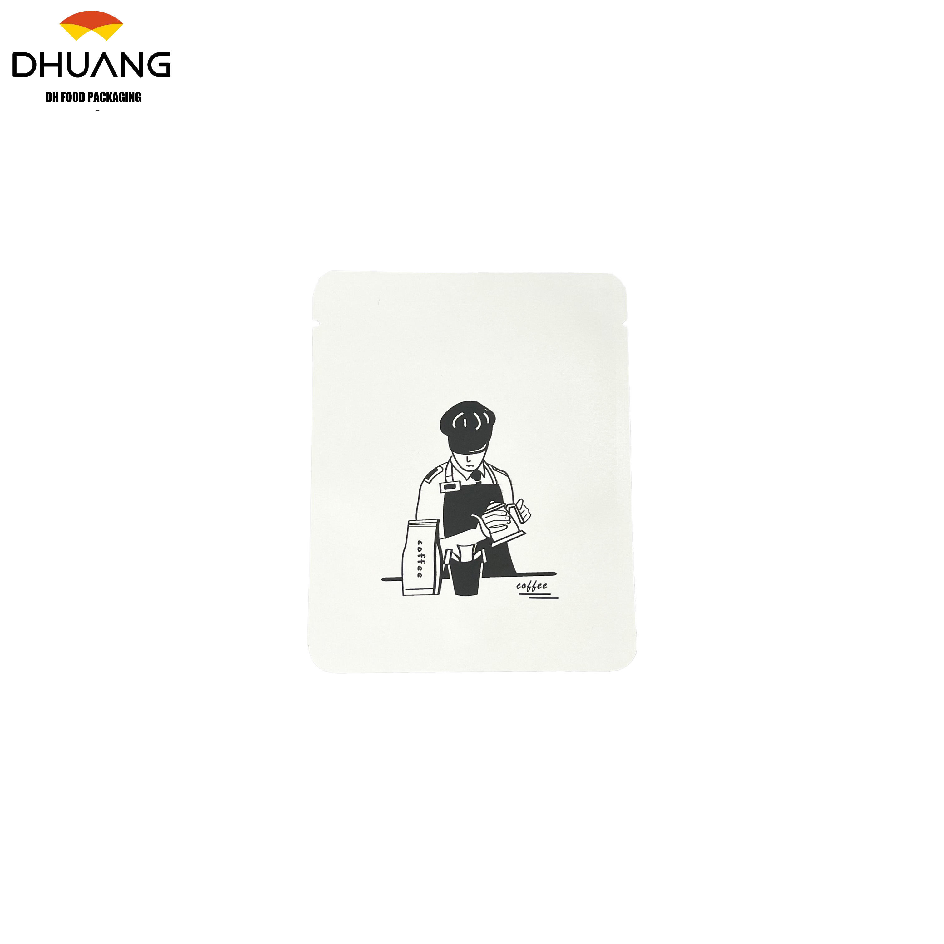 Hang-a-lace Coffee Packaged As Food-grade Portable Aluminum Foil sealed Moisture-proof Disposable Product Coffee Bags