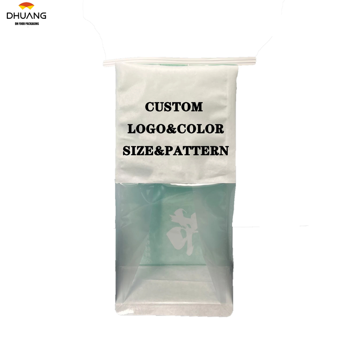 Custom Baking Bread Paper Bag Bread Toast Brown White Wire sealed Kraft Paper Window Bag Custom Bread Bags