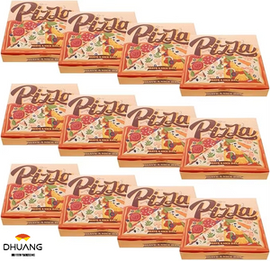 40 Paper Pizza Boxes Pizza Pie Carrier Paper Mail Shipping Storage Boxes Cake Cookies Food Custom Pizza Boxs