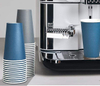 100 Pack 20 oz Disposable Paper Coffee Cup with Lid, Water, Juice, or Tea. Hot Paper Coffee Cups for Home Restaurant Store