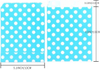 Flat Paper Treatment Bag Black Greaseproof Baking Cookie Paper Bag Candy Chocolate Pastry Oil-proof Paper Bag