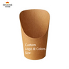 Customizable Disposable Chips Egg Cup Takeout Container Popcorn Paper Cup Waffle Paper Cup