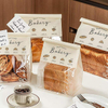 Bread Paper Bag with Window Suitable for Bread Food Storage Bags Biscuits Snacks Custom Bread Bags