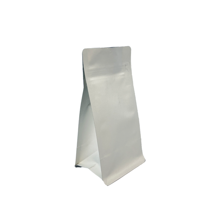 Custom Printed Vertical Aluminum Foil Side-zipper Flat-bottom Bags Reusable Heat-sealed Bags Coffee Bags