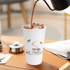 16 oz Paper Disposable Coffee Cups for Hot and Cold Drinks, Coffee Shops, Offices and Restaurants Coffee Cup