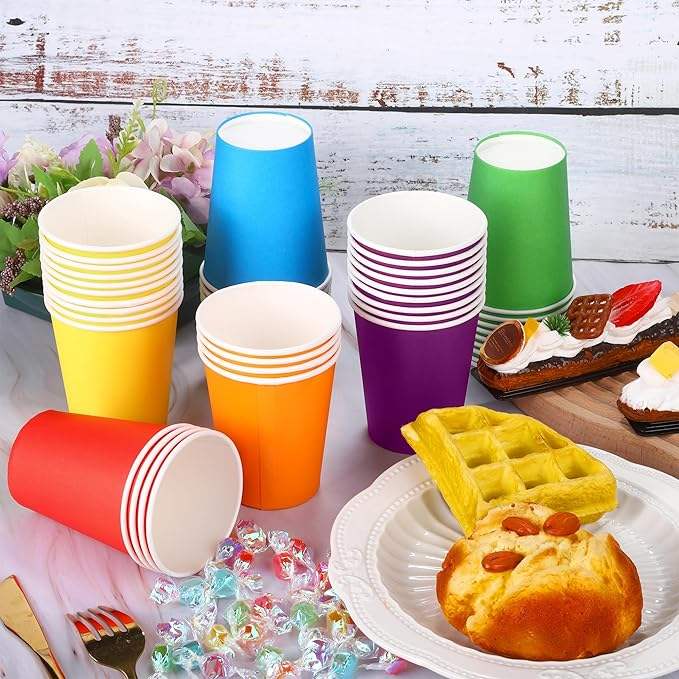 Custom Disposable Drinking Cups for Celebration Events and Festivals Suitable for Use at Parties Paper Cup