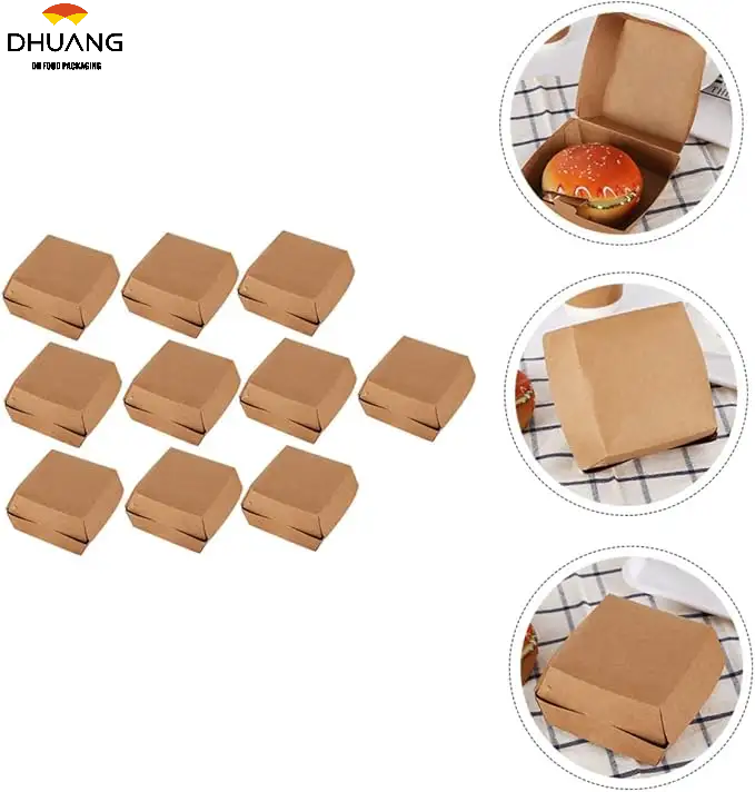 Burger Box Storage and Service Are Also Suitable for Burgers Sliders Sandwiches and Other Appetizers