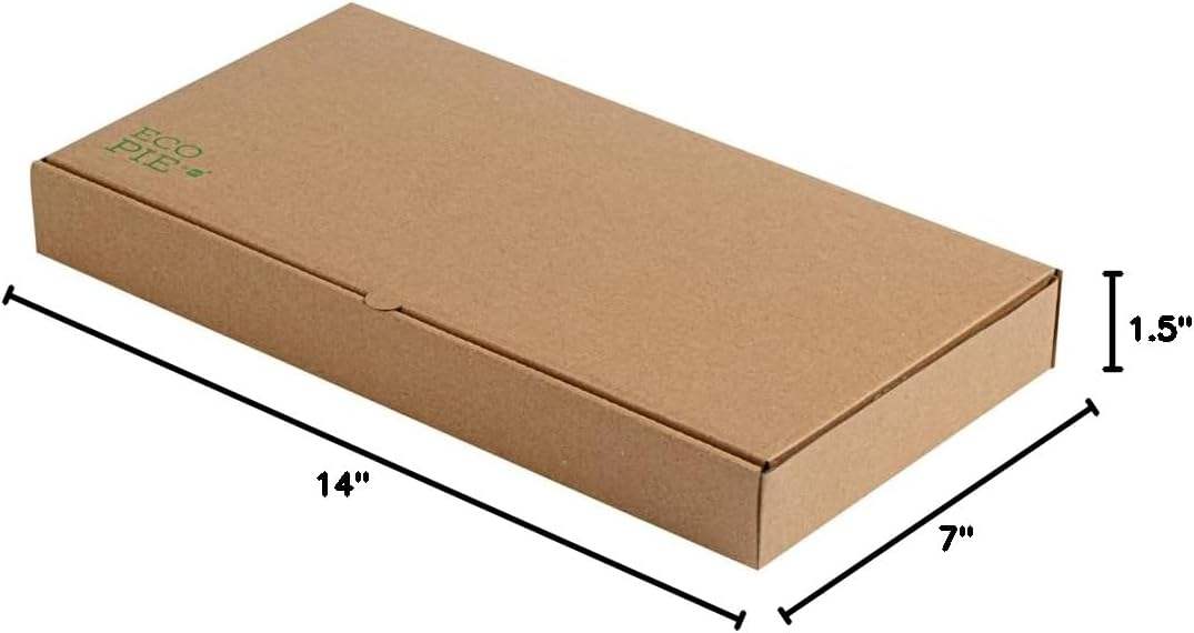Kraft Corrugated Pizza Delivery Container Food Delivery Box Gift Packaging Container Custom Pizza Boxs