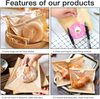 with Window Paper Sandwich Bag Doughnut Bag for Snack Cookie Packaging Custom Bread Bags