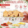 Paper Food Tray Christmas Plaid Light Nutcracker Snack Tray Disposable Nachos Hot Dog Holiday Party Supplies (Nutcracker)