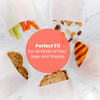 Greaseproof Paper Snack Bag Food Grade Pastry Bag Small Recyclable for Sandwich Cookies Custom Bread Bags