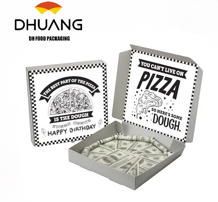 Cash Birthday Gift Fun Pizza Birthday Wedding Gift Box (without Money) (Classic)custom Pizza Boxs