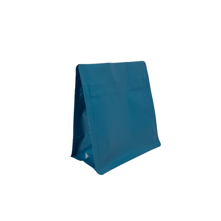 Coffee Bag Ziplock Bag Aluminum Foil Aluminized Matte PE 8-sided Seal with air Valve Packing Custom